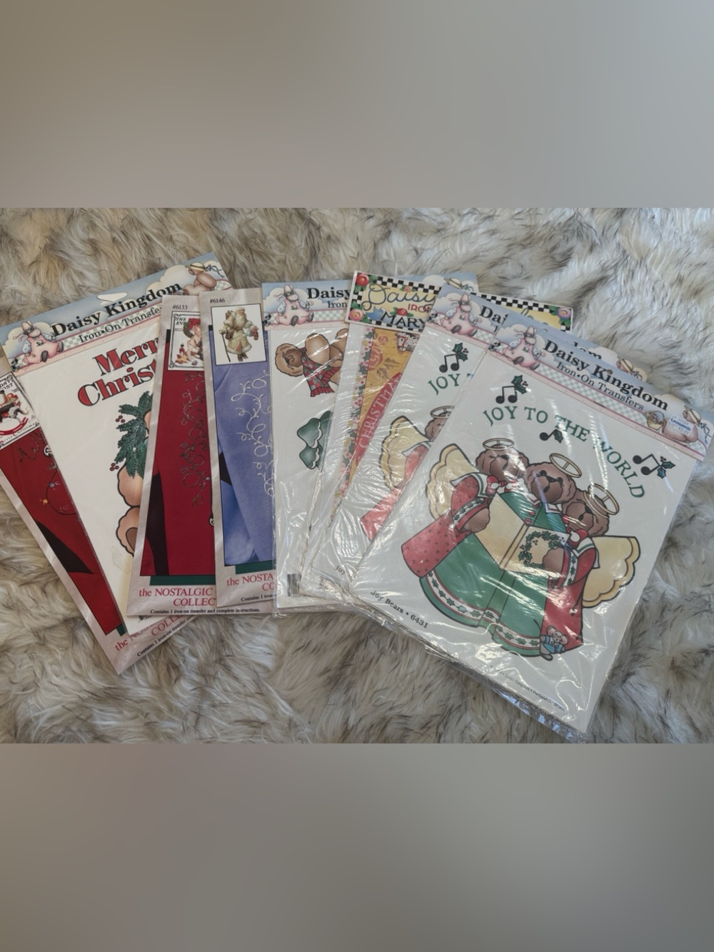 Daisy kingdom iron on transfers ||Christmas lot of 8